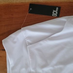 OCX TREM Women Sport White Skort Size TG/XL